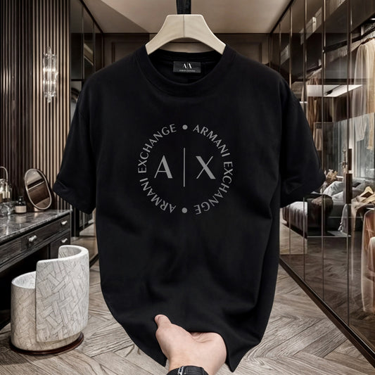 Men's Premium Selling T-Shirts (BD-AX WHITE+ARMANI ROUND)