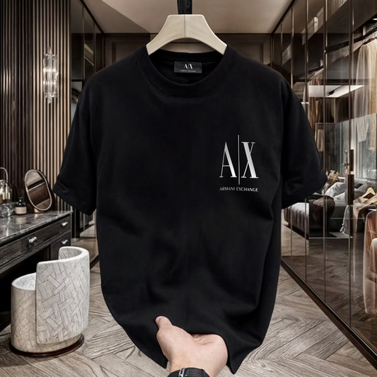Men's Premium Selling T-Shirts (BD-HUGO GOLD+Small AX White)