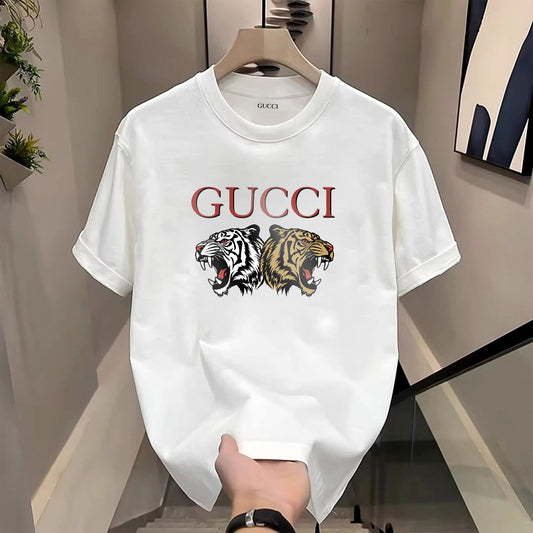 Classic Fit Cotton Tee (BD-18) (White)