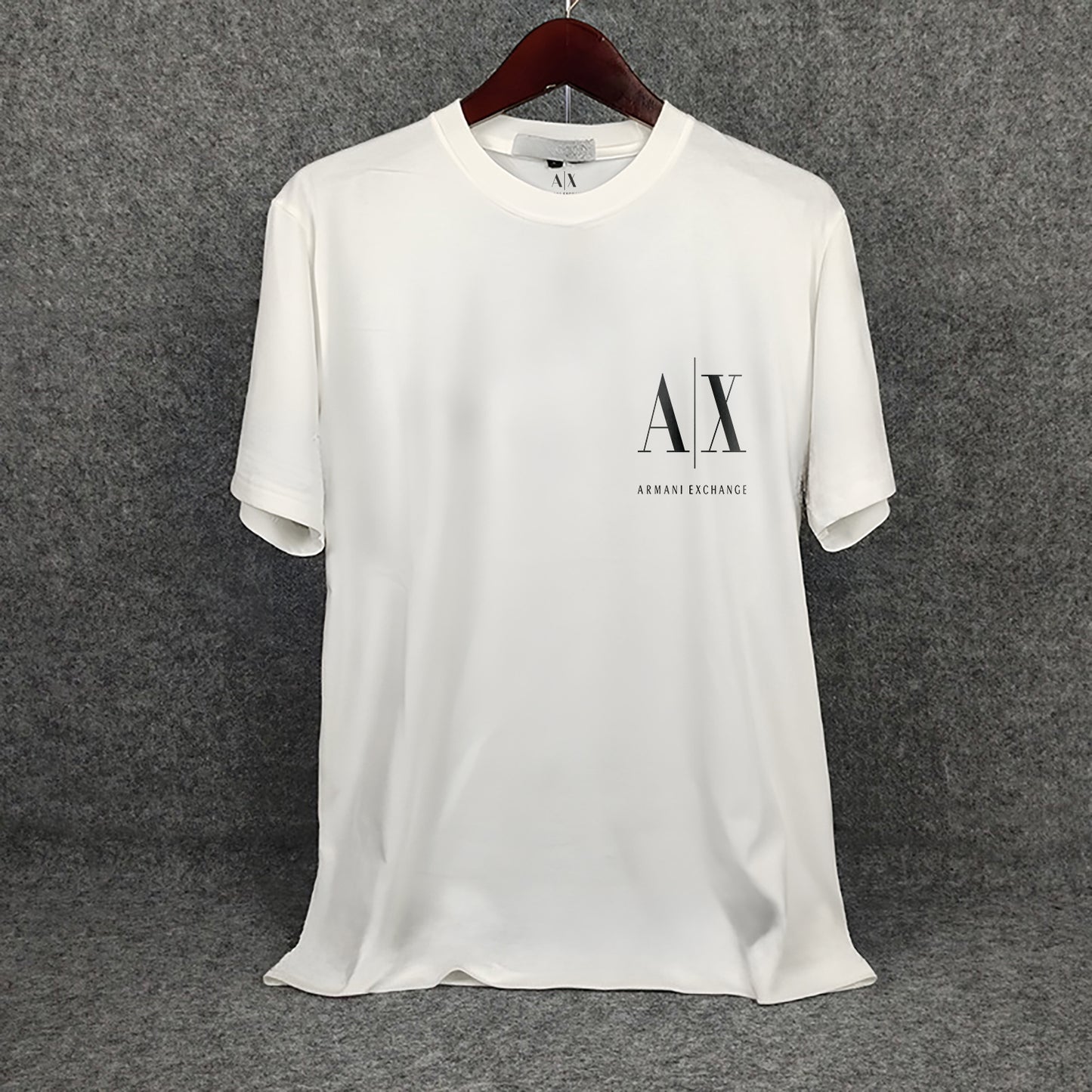 Classic Fit Cotton Tee (BD-21) (White)